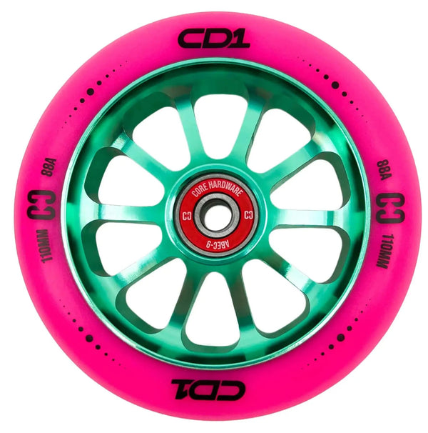 CORE CD1 Stunt Scooter Rolle 110mm Pink