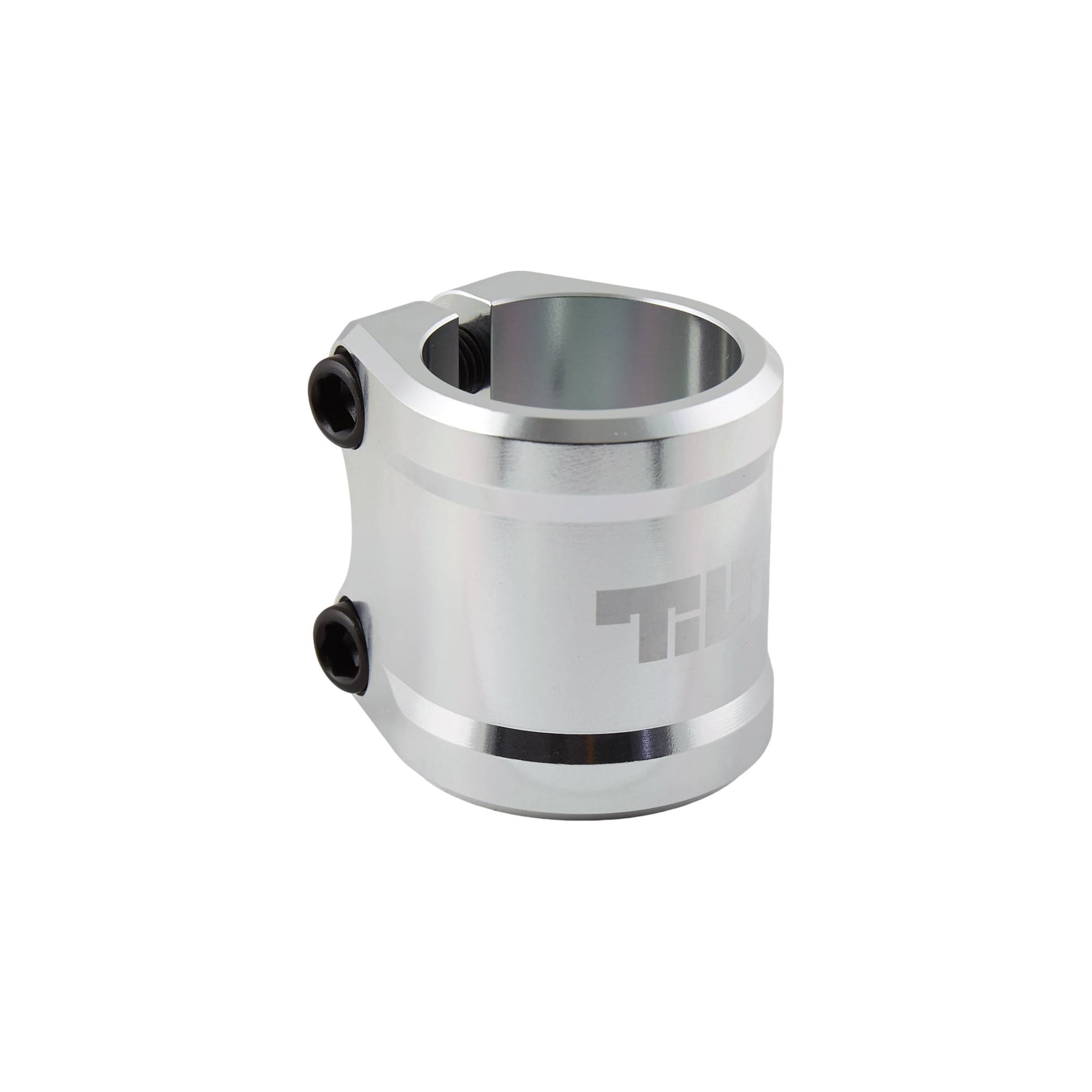 Tilt ARC HIC Double Stunt Scooter Clamp Silber