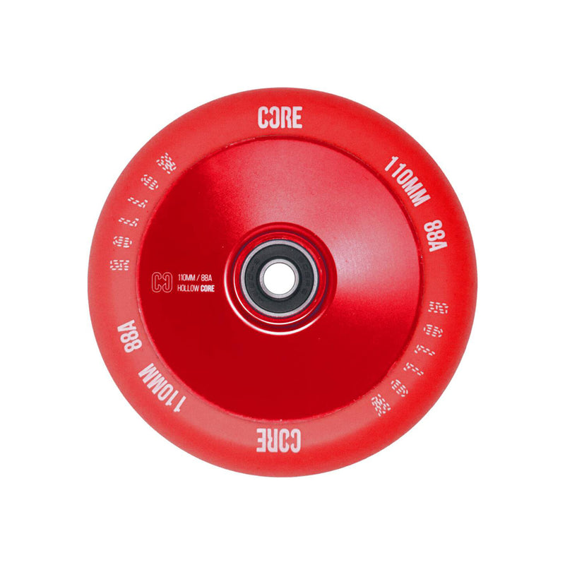 Ruota Per Scooter Acrobatico CORE Hollowcore 110mm - Uretano 88a Con Cuscinetti ABEC-9 - Foto 13