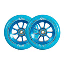 River Naturals Glide Stunt Scooter Rollen 110mm 2er Pack Blau