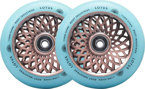 Root Lotus Stunt Scooter Rollen 110mm 2er Pack Copper/Isotope