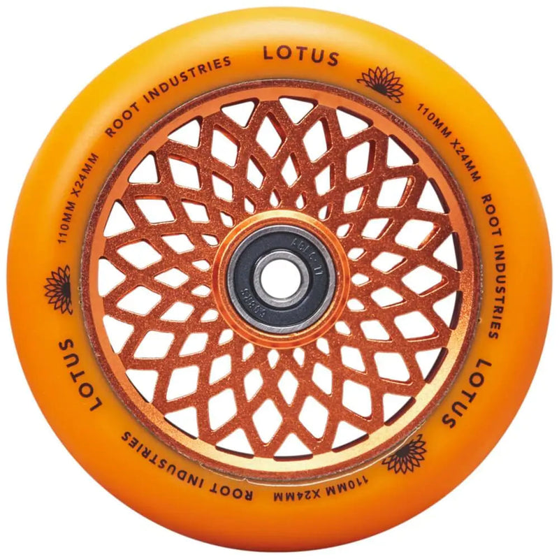 Root Lotus Stunt Scooter Rollen 110mm 2er Pack Orange