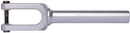 Striker Lux IHC / Mini HIC Stunt Scooter Fork Silber