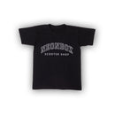 Neon Box College Logo Kinder T-Shirt Schwarz