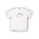 Neon Box College Logo T-Shirt Weiss/Mint