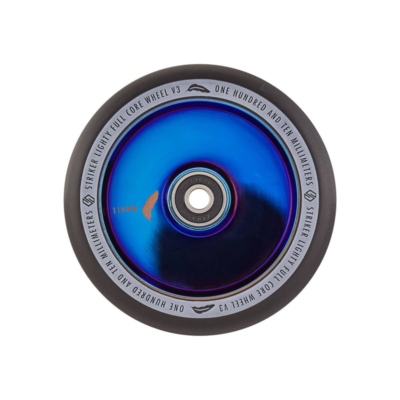 Striker Lighty Full Core V3 Stunt Scooter Rolle 110mm Blue Chrome