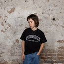 Neon Box College Logo Kinder T-Shirt Schwarz